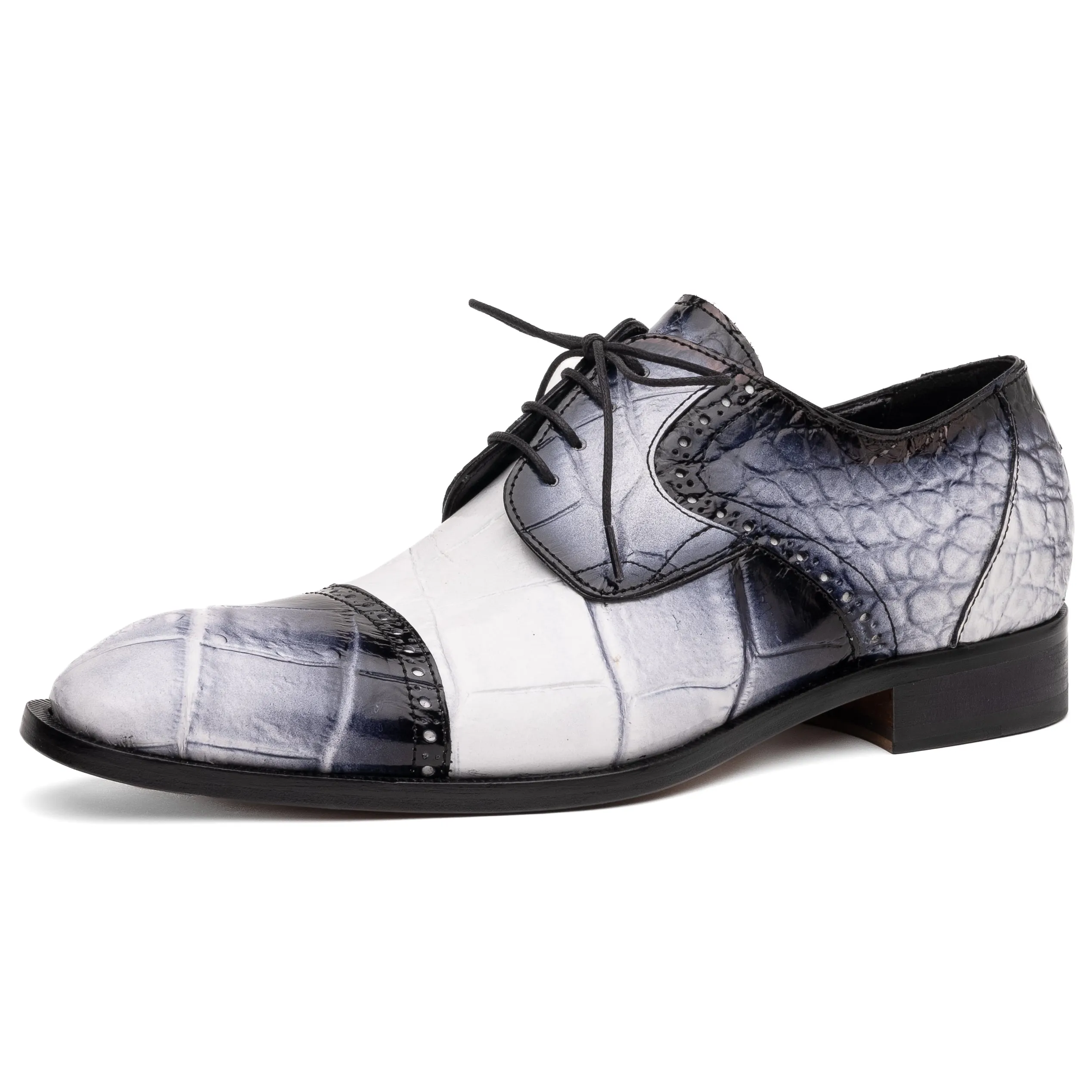 1087/2 - White Dirty Black Size 9