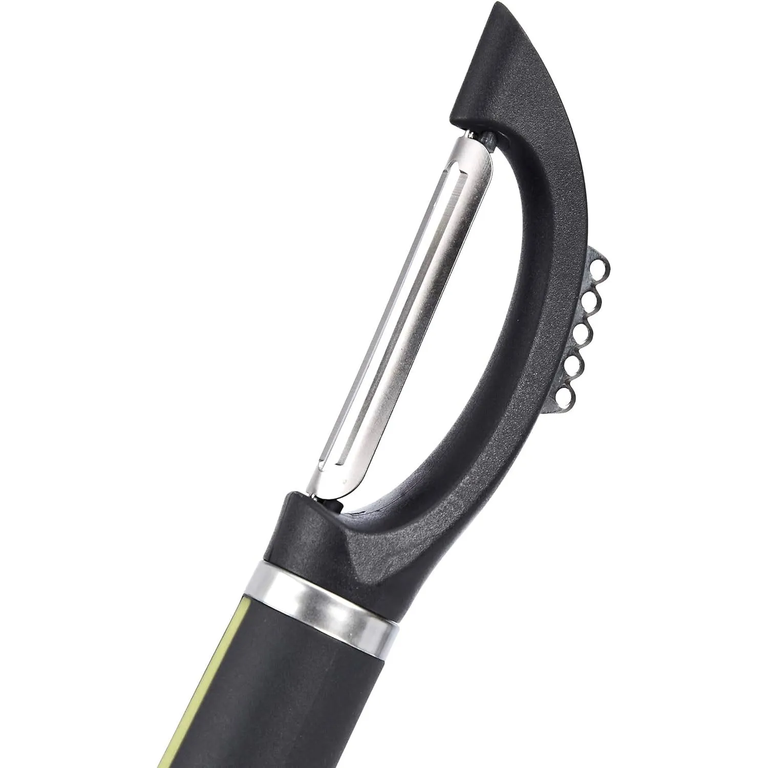 2-Piece Peeler Set, Soft Grip Handle, Grey and Green
