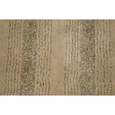 30"x50" Essence Nylon Washable Bath Rug Linen - Garland