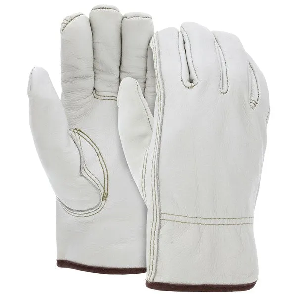 3280L MCR Safety Thermal Lined, CV Grade, Cowhide Drivers Gloves, Large, Beige