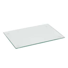 40cm x 30cm Glass Chopping Board - By Harbour Housewares