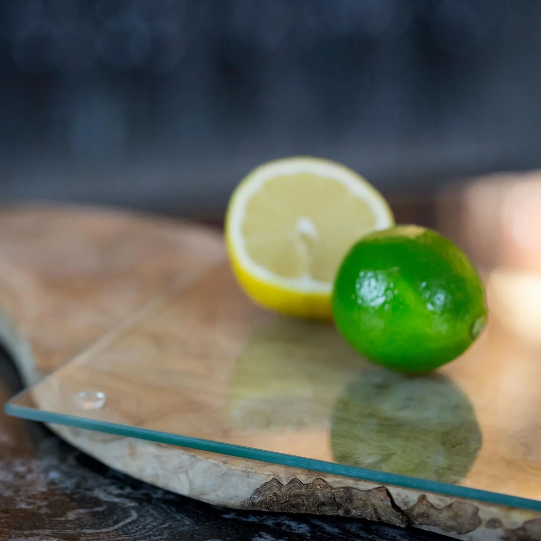 40cm x 30cm Glass Chopping Board - By Harbour Housewares