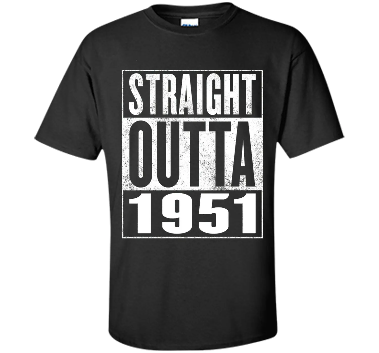 65th Birthday Gift T-Shirt - STRAIGHT OUTTA 1951 Shirt