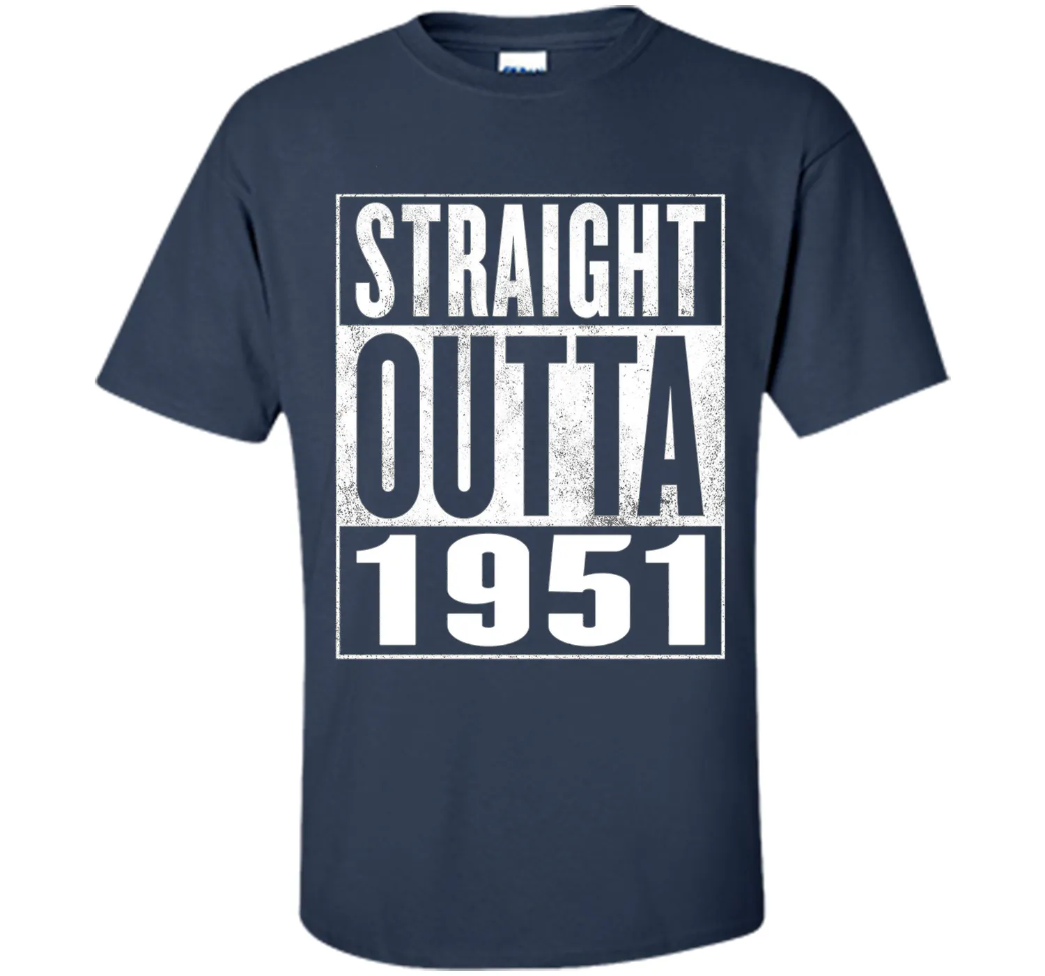 65th Birthday Gift T-Shirt - STRAIGHT OUTTA 1951 Shirt