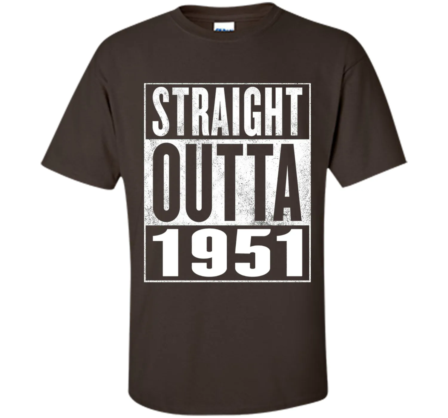 65th Birthday Gift T-Shirt - STRAIGHT OUTTA 1951 Shirt