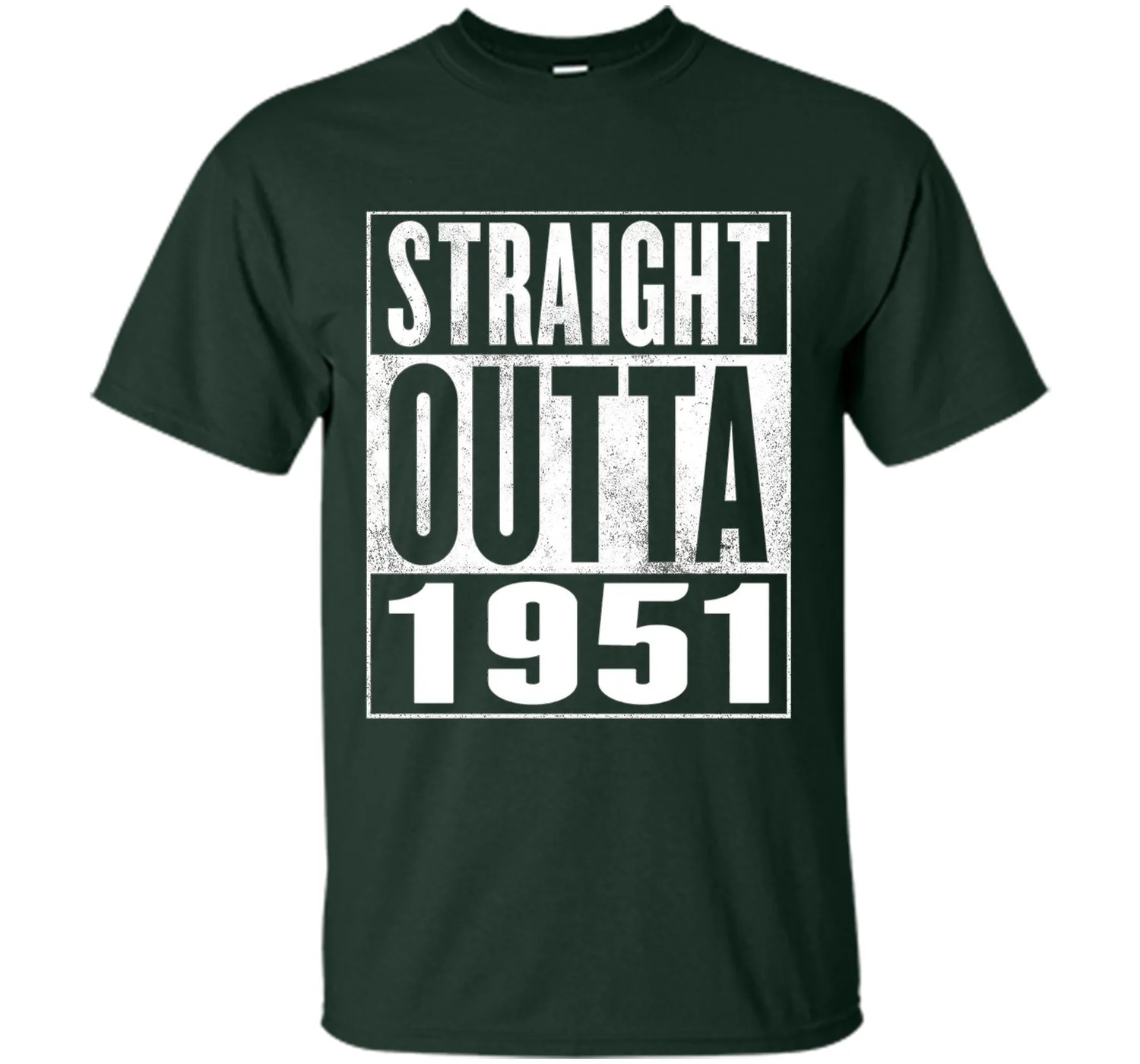 65th Birthday Gift T-Shirt - STRAIGHT OUTTA 1951 Shirt