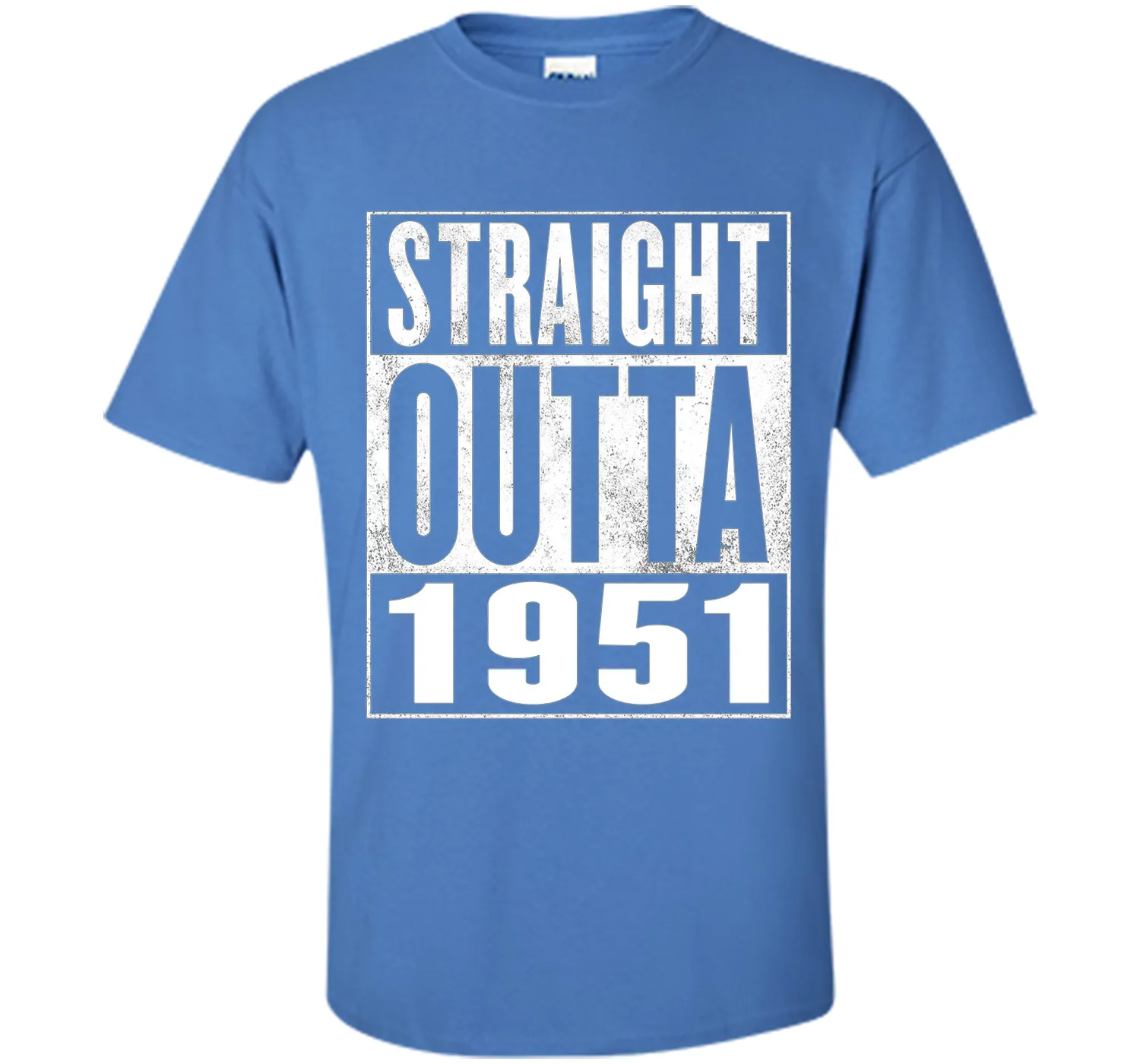 65th Birthday Gift T-Shirt - STRAIGHT OUTTA 1951 Shirt