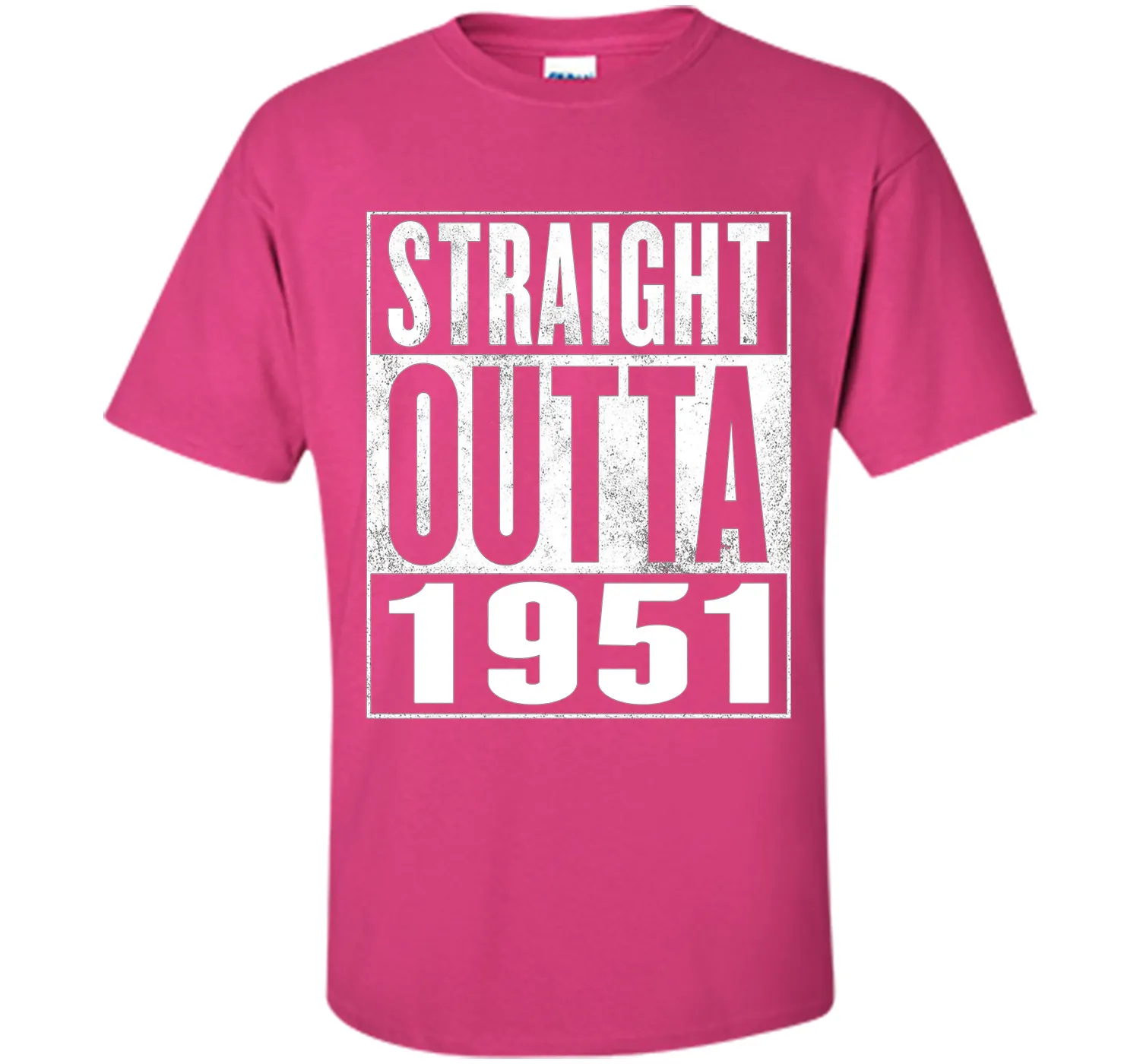 65th Birthday Gift T-Shirt - STRAIGHT OUTTA 1951 Shirt