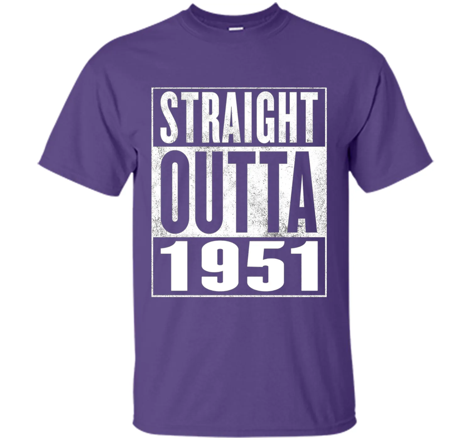 65th Birthday Gift T-Shirt - STRAIGHT OUTTA 1951 Shirt