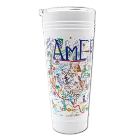 America Thermal Tumbler in White - Limited Edition!