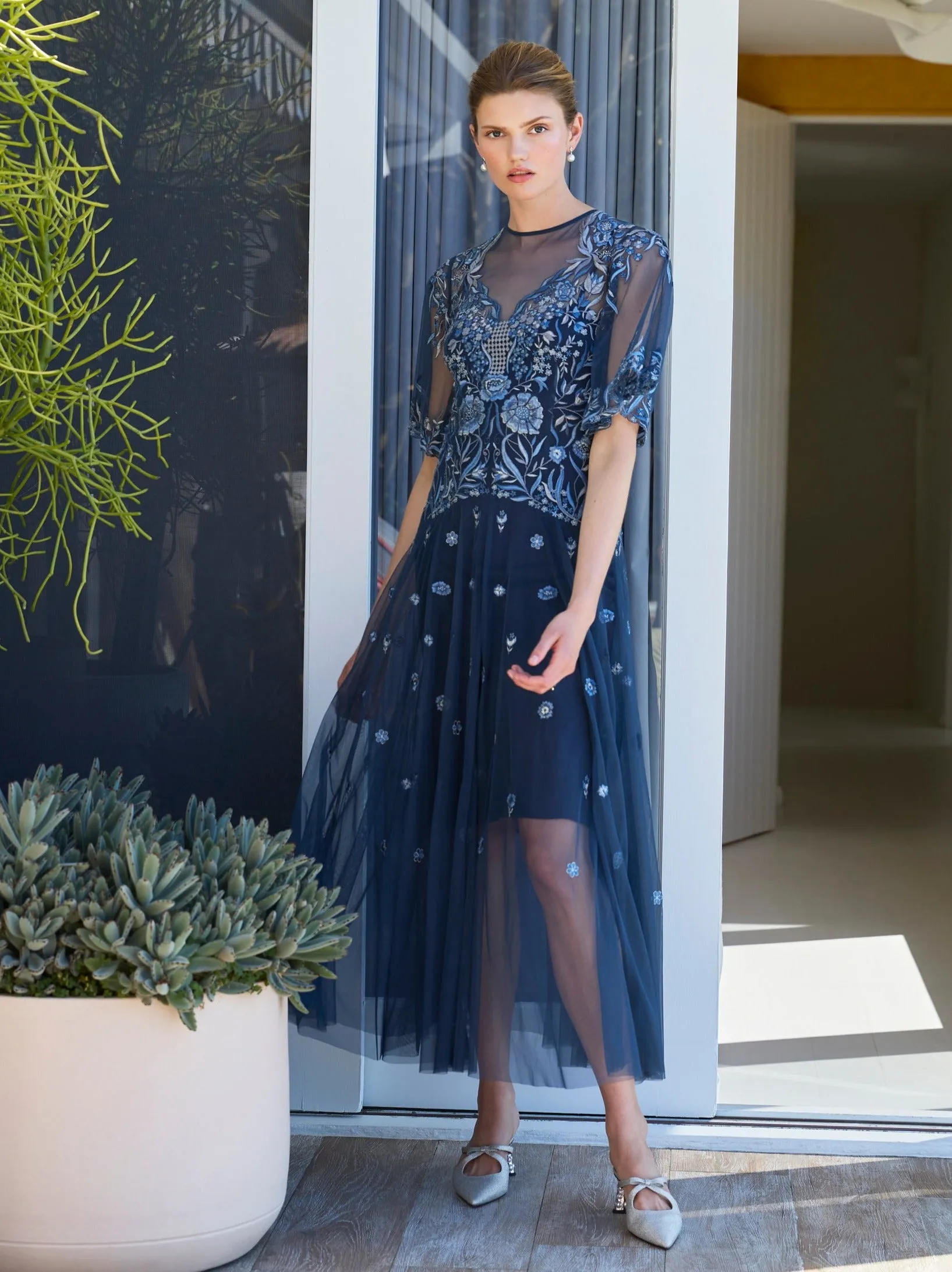 Amethyst Dress - Blue (Size 8   10 Only)