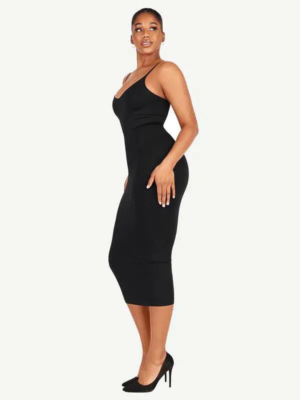 Arlise – 360° shaping technology – V-neck dress