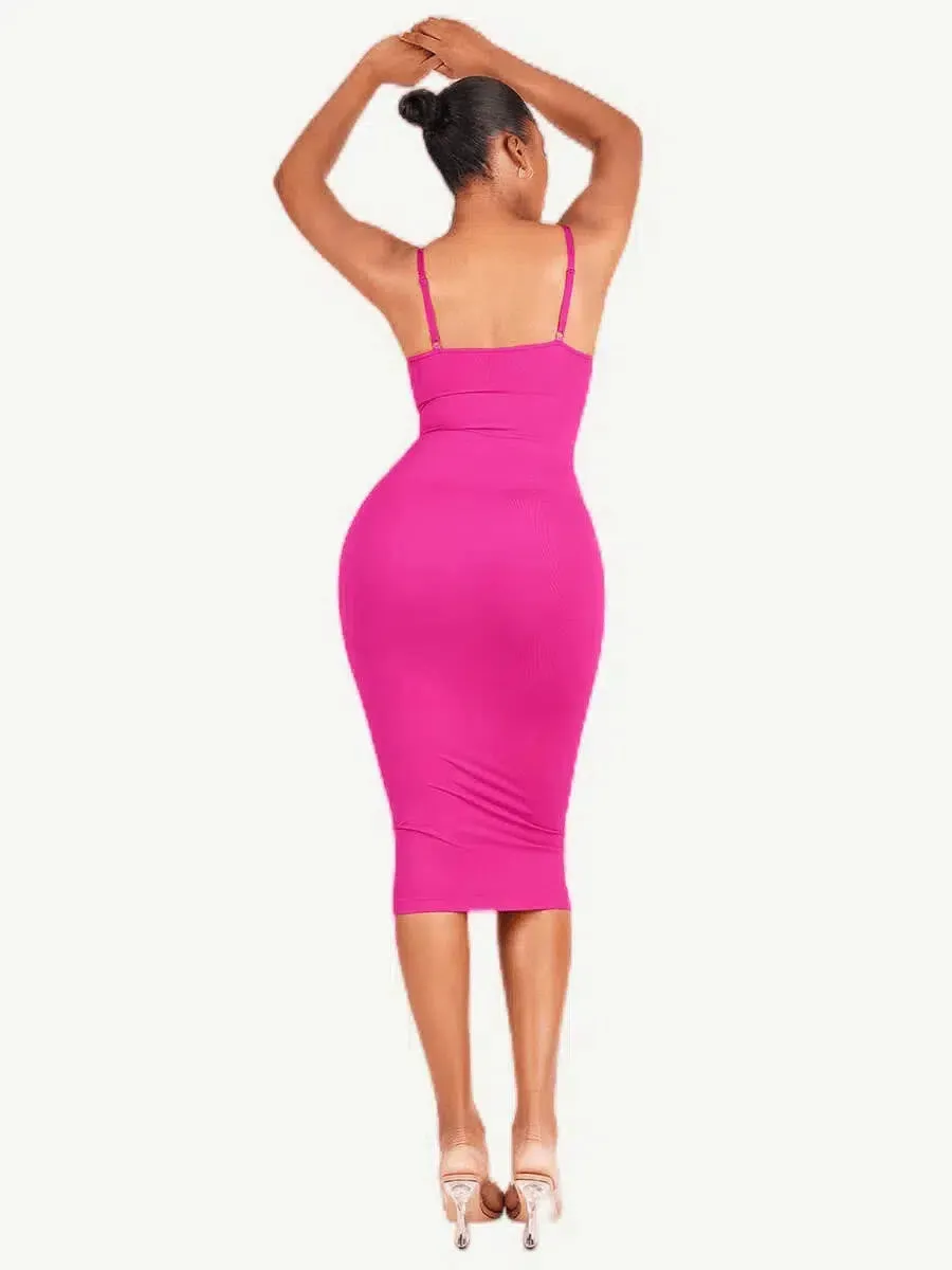 Arlise – 360° shaping technology – V-neck dress