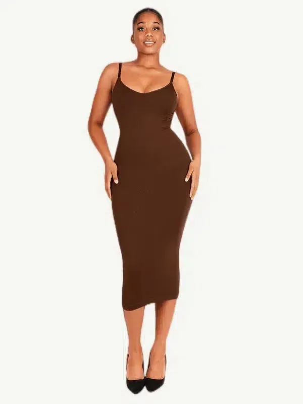 Arlise – 360° shaping technology – V-neck dress
