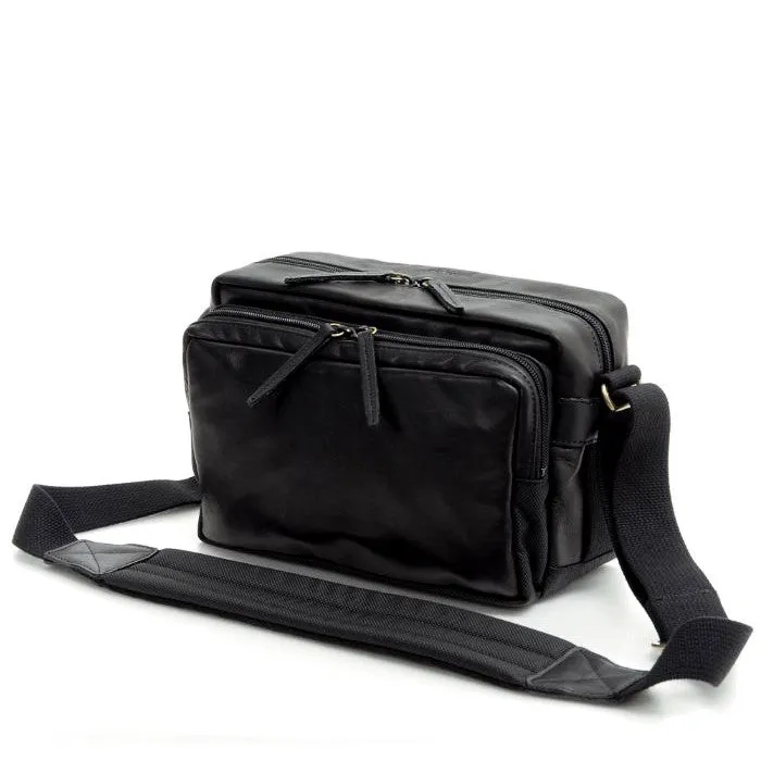 Artisan & Artist* GCAM 1100 Leather/Canvas Bag