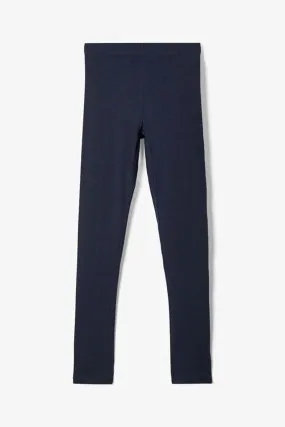 Basic leggings i bomull - Navy