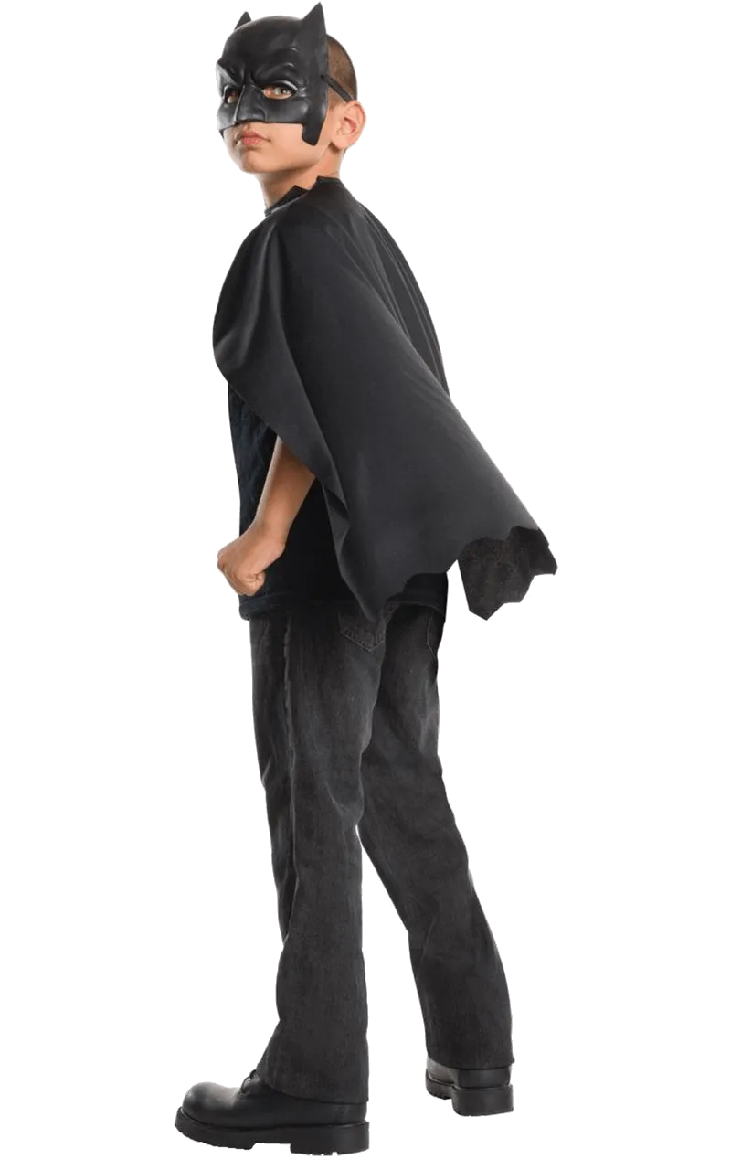 Batman Facepiece & Cape - Child