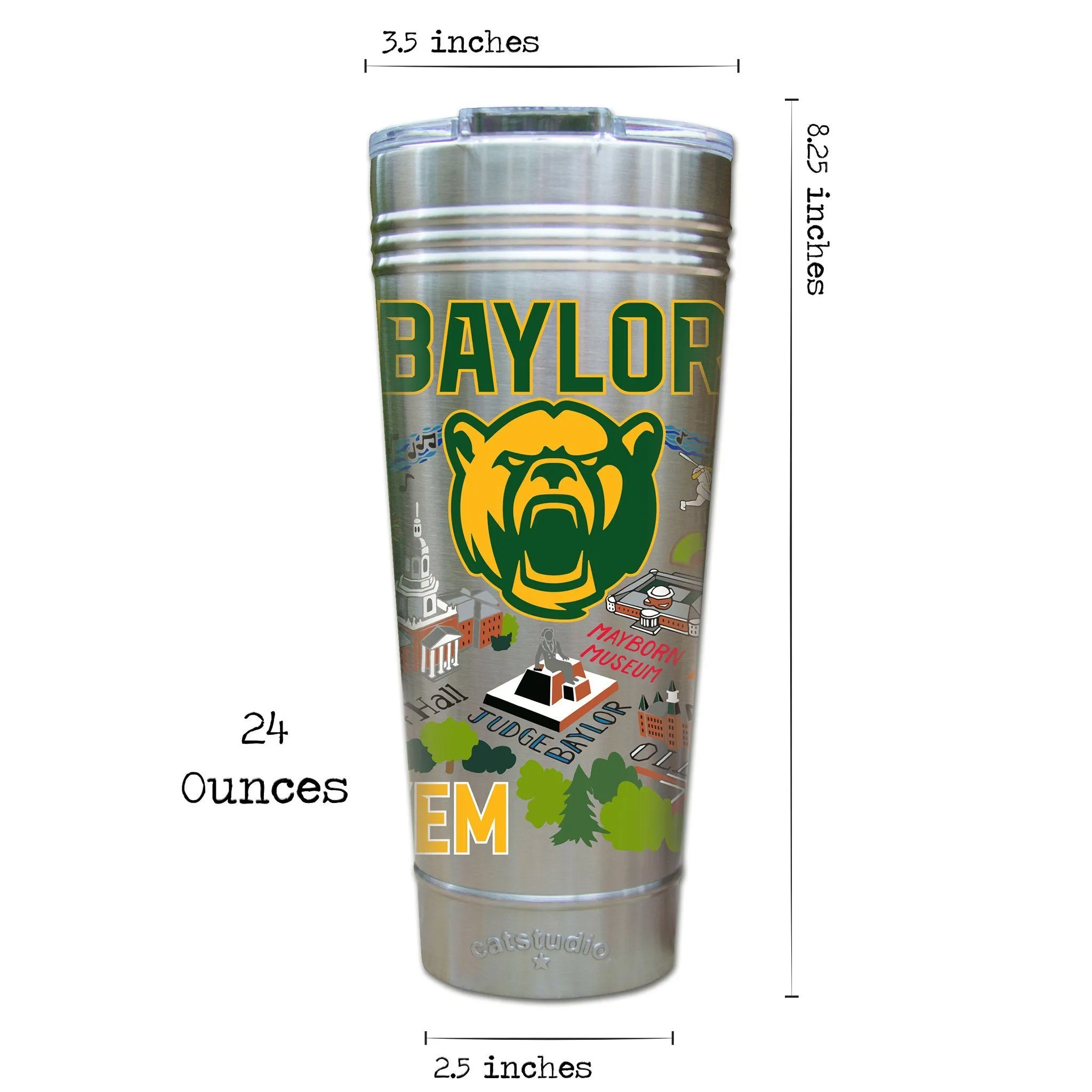 Baylor University Collegiate Thermal Tumbler