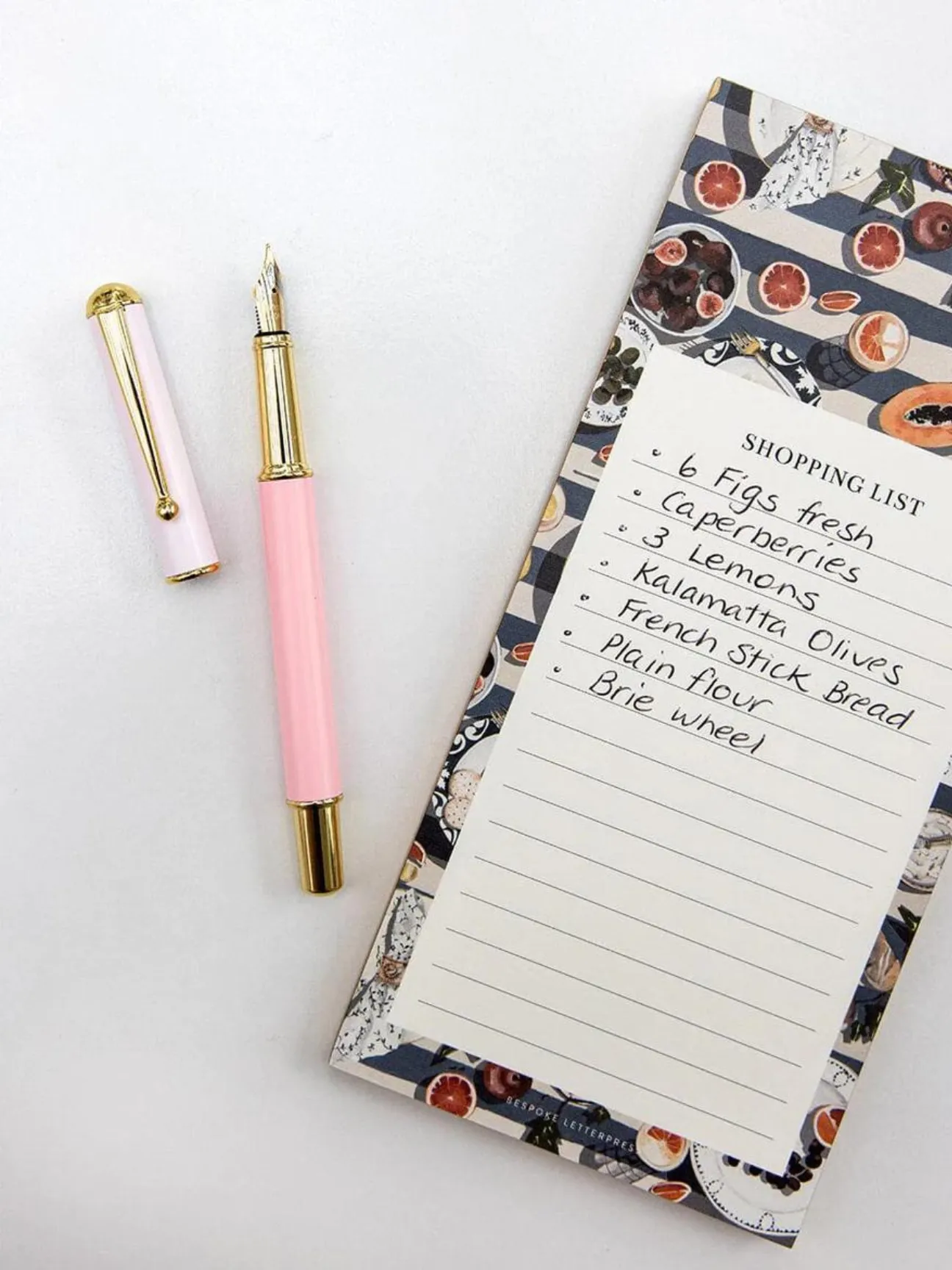 Bespoke Press Notepad Lists