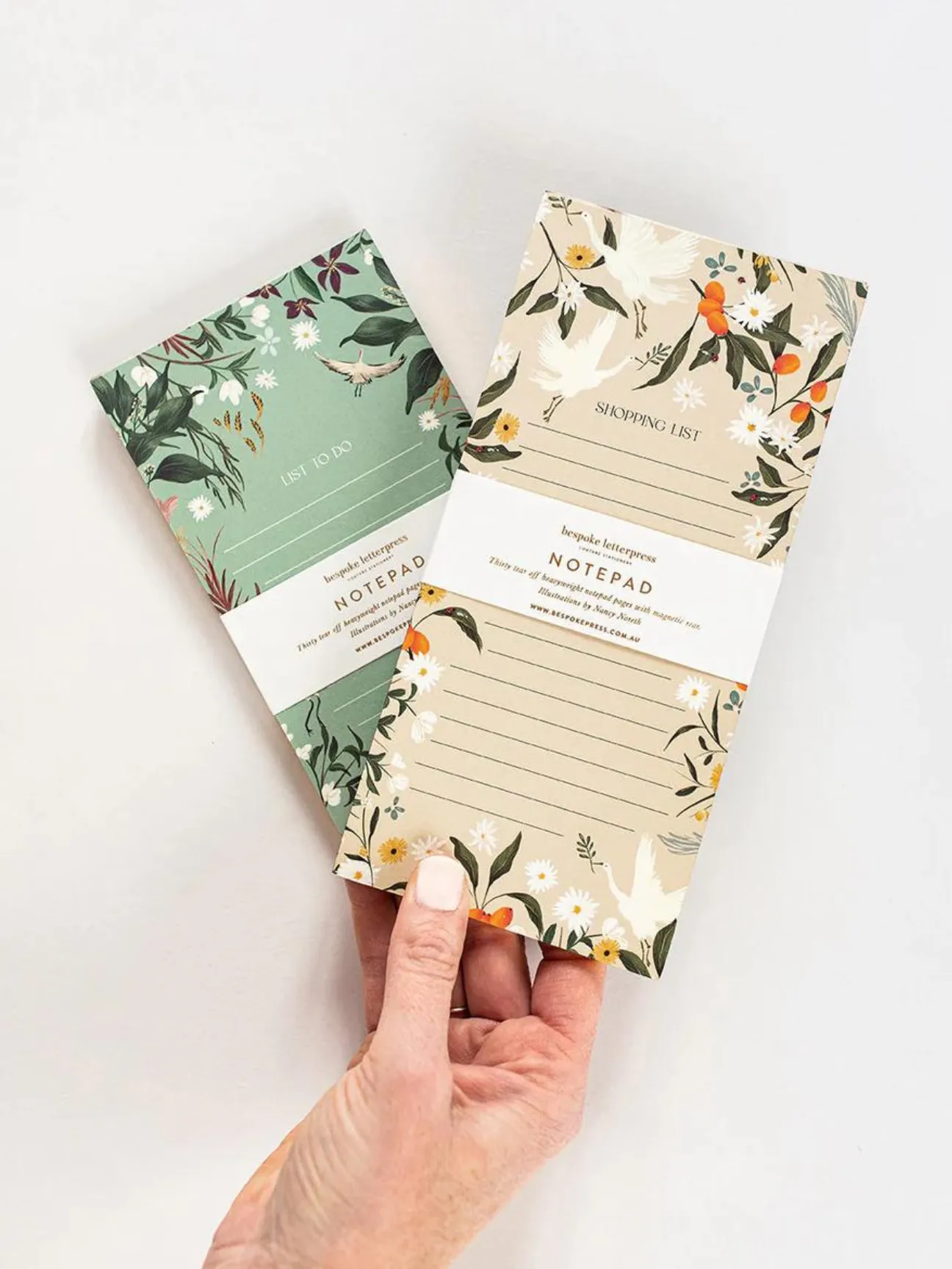 Bespoke Press Notepad Lists