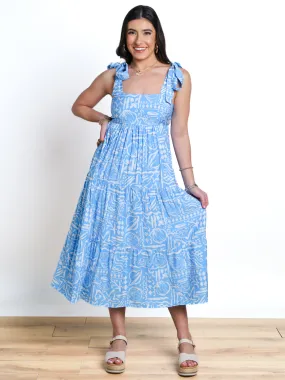 Best Of Me Tie Strap Midi Dress