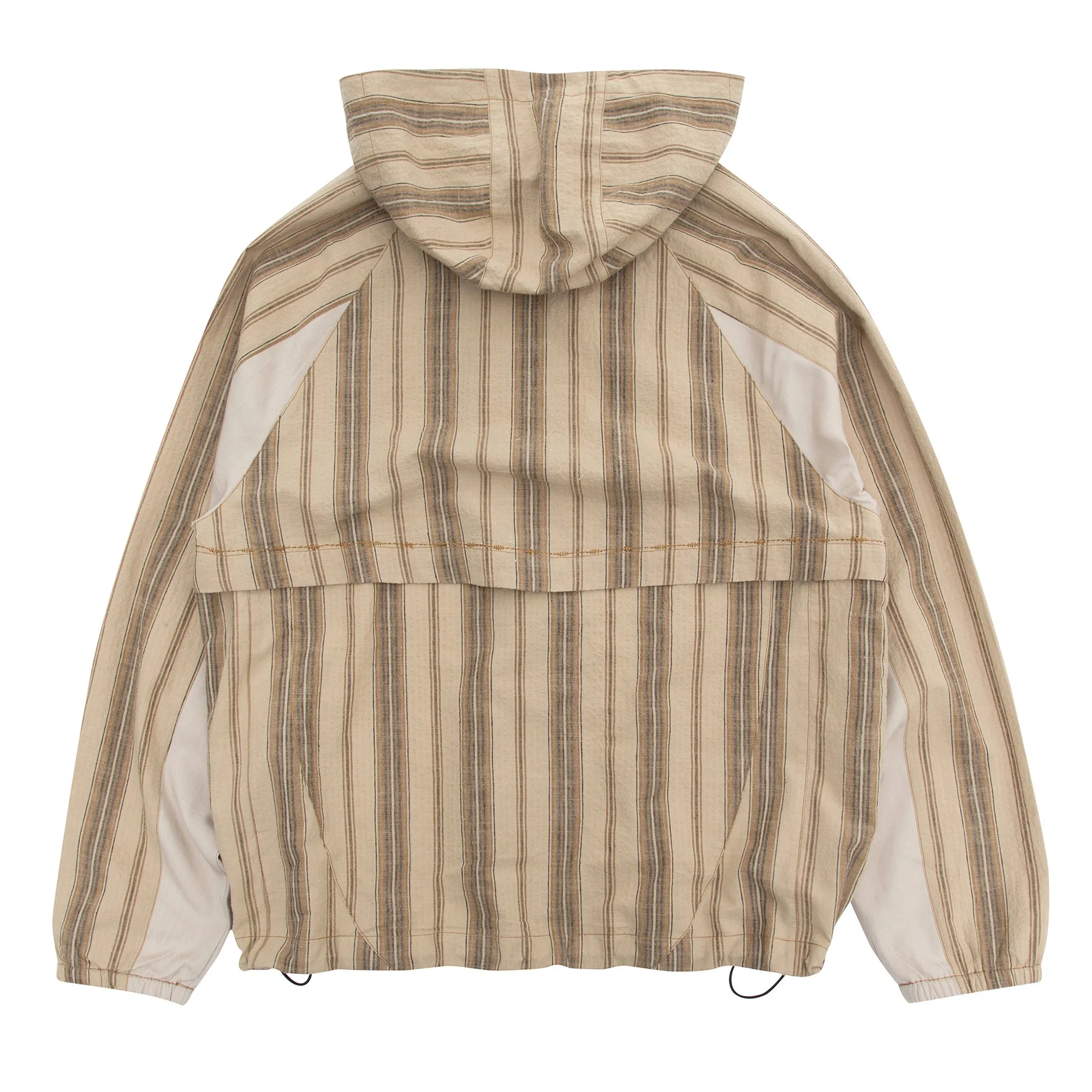 Beyond Zip Through - Beige Stripe
