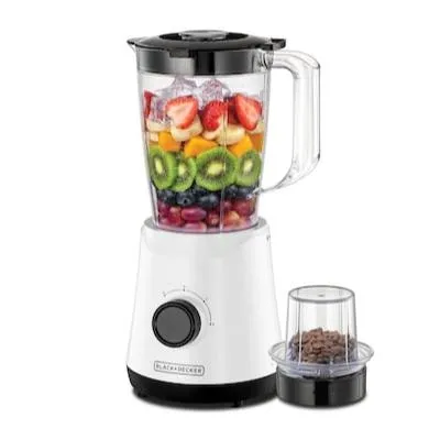 Black Decker Blender With Grinder Mill  500W, BX520