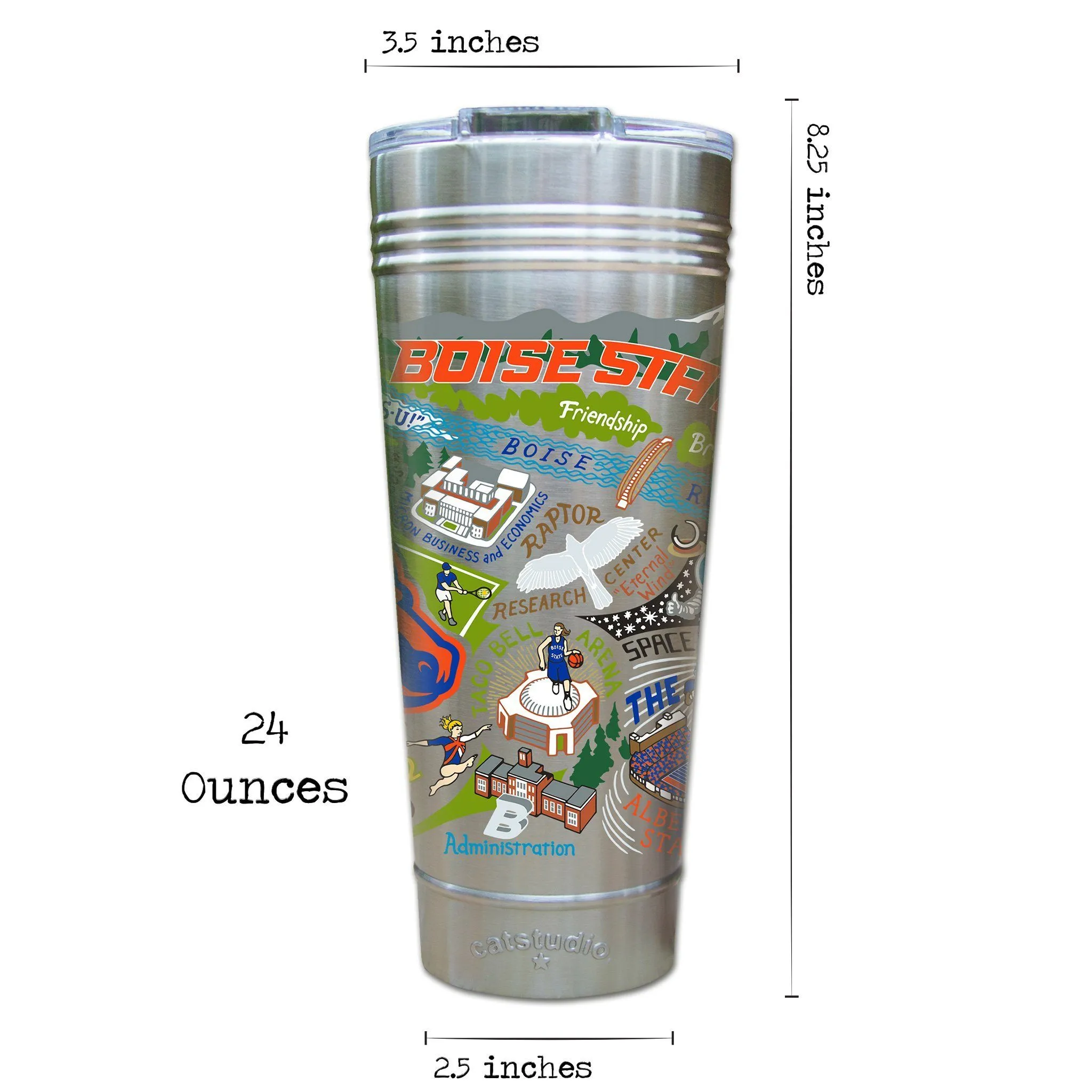 Boise State University Collegiate Thermal Tumbler
