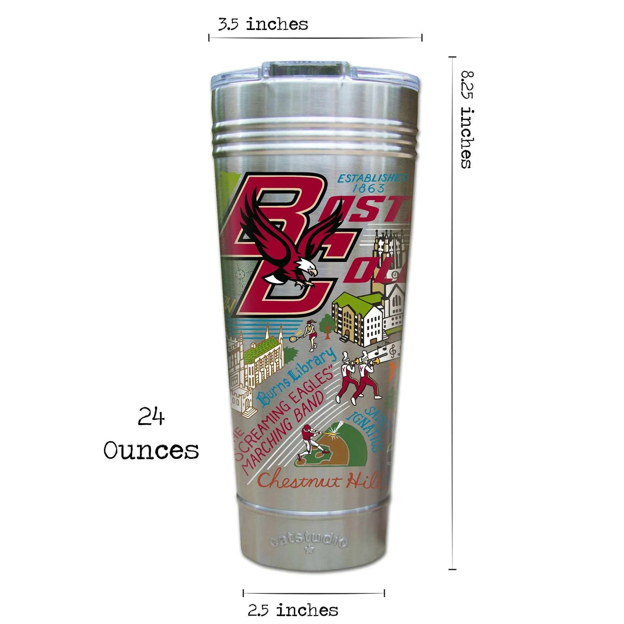 Boston College Collegiate Thermal Tumbler