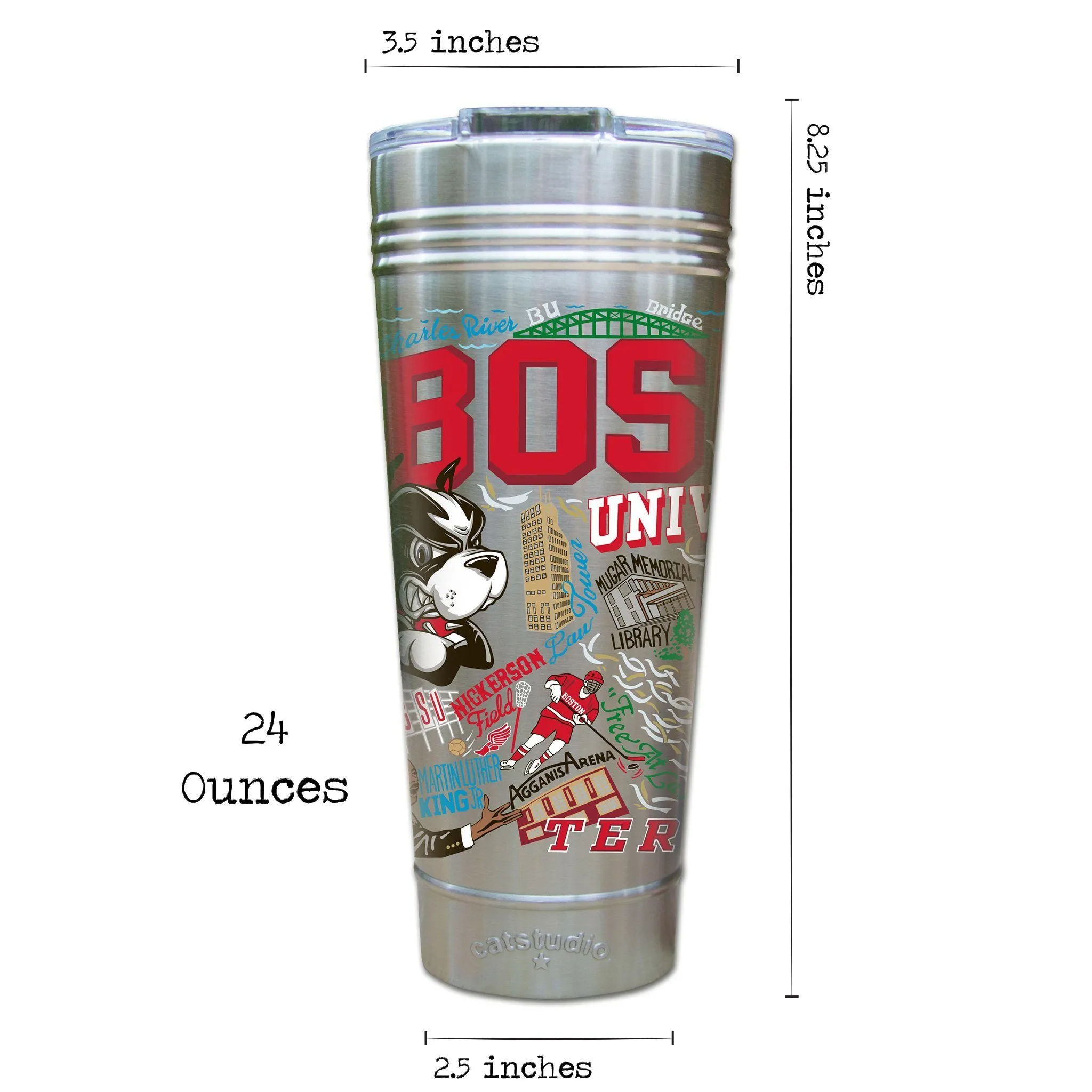 Boston University Collegiate Thermal Tumbler