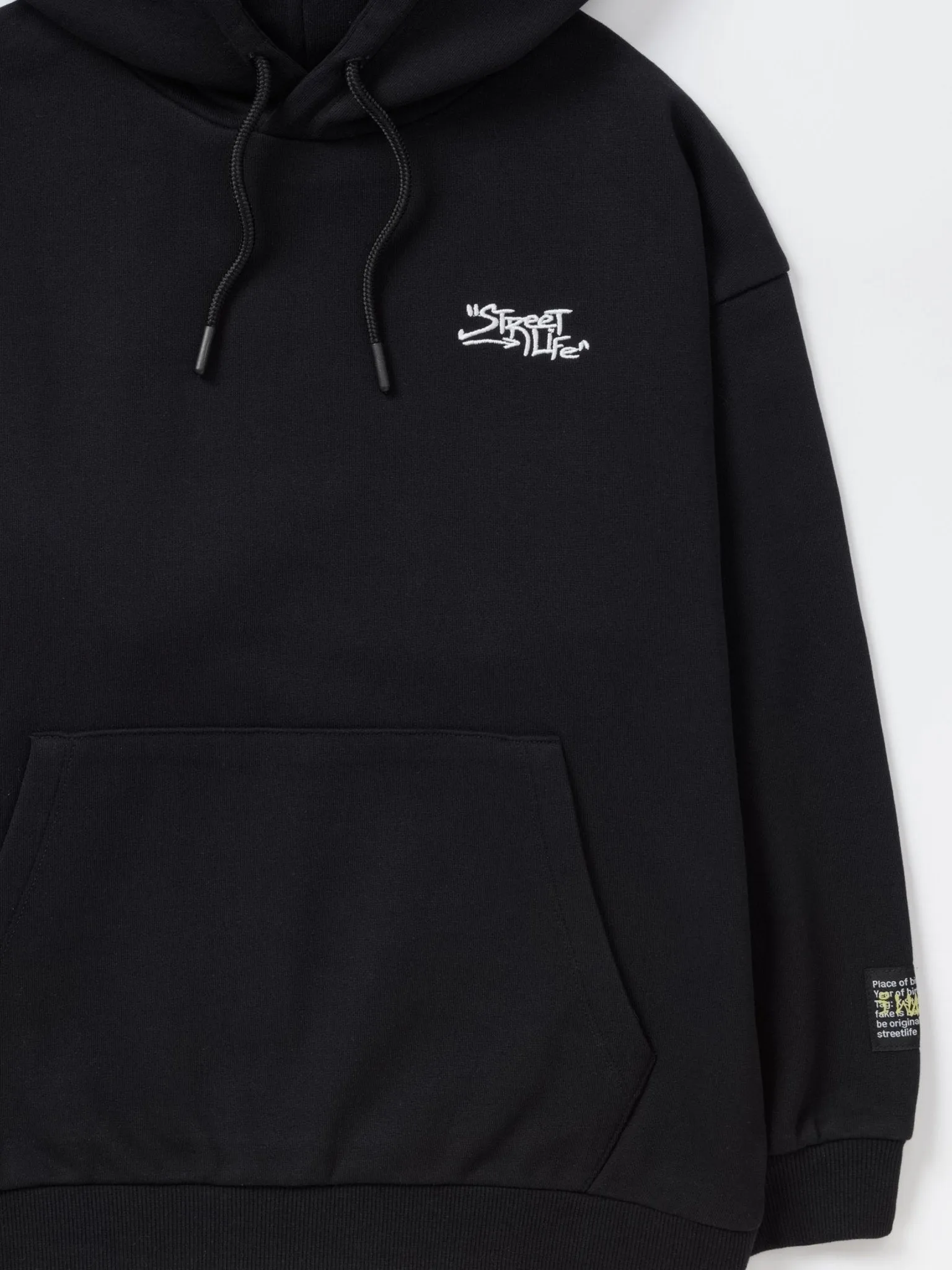 Boys Black Hoodie