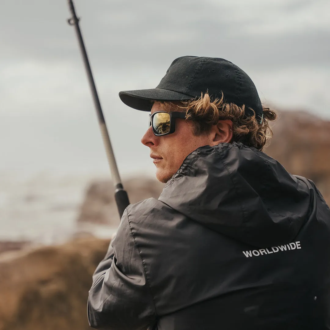 Breach - Matte Black - 24K Gold Polarized ANSI Z87 