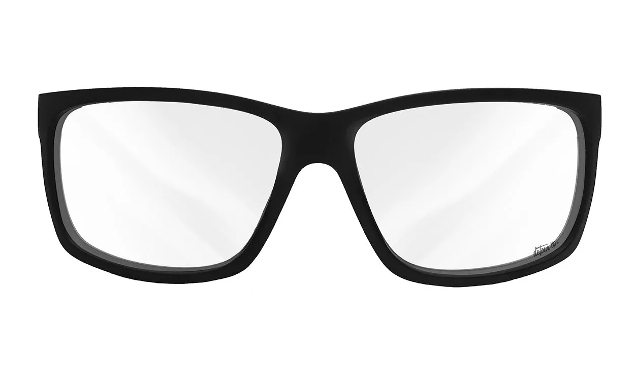 Breach - Matte Black - Clear ANSI Z87 