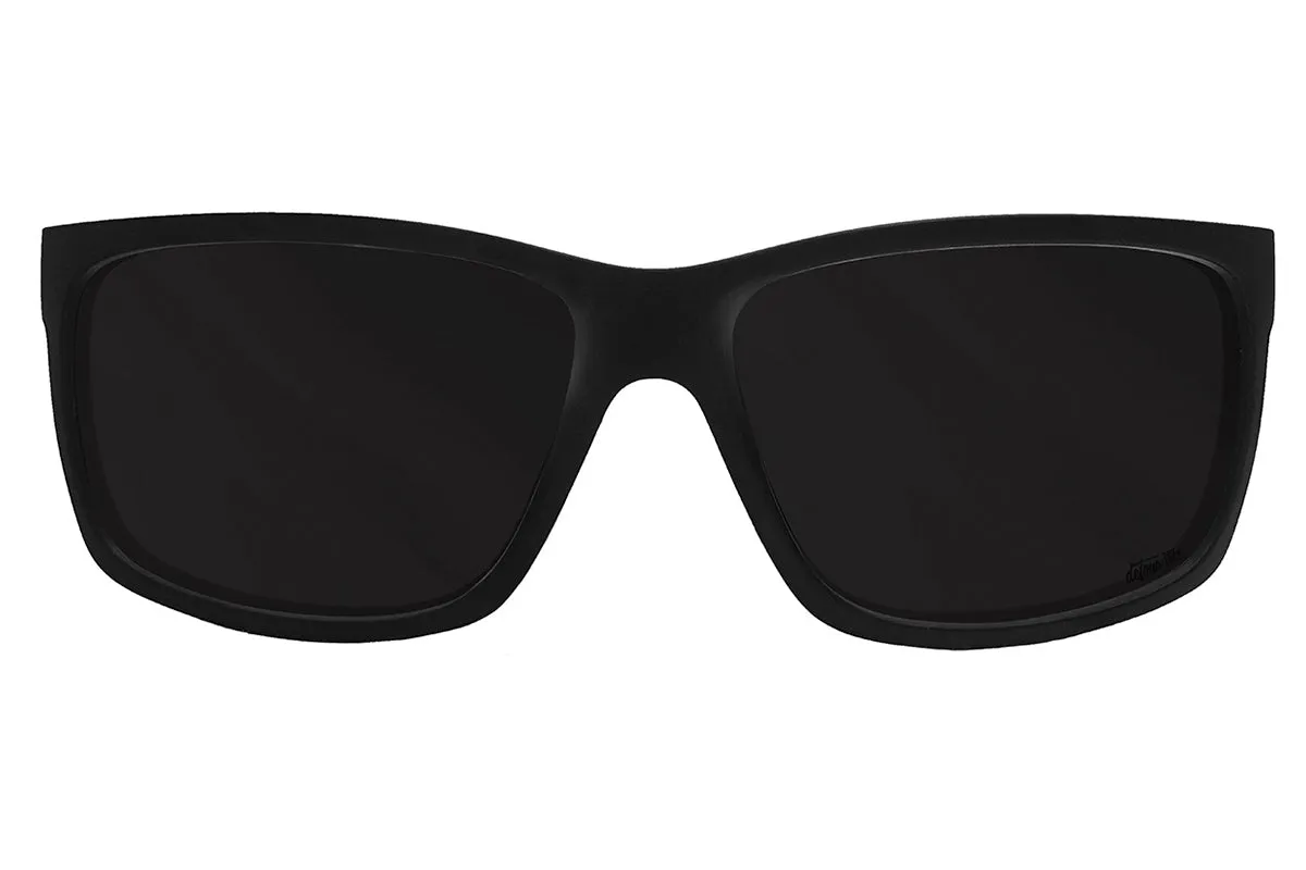 Breach - Matte Black - Jet Black Polarized ANSI Z87 