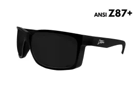 Breach - Matte Black - Jet Black Polarized ANSI Z87 