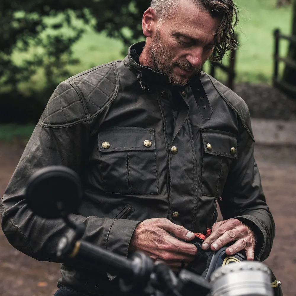 Brooklands Wax Moto Jacket