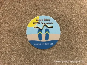 Cape May 2020 Seasonal Beach Tag