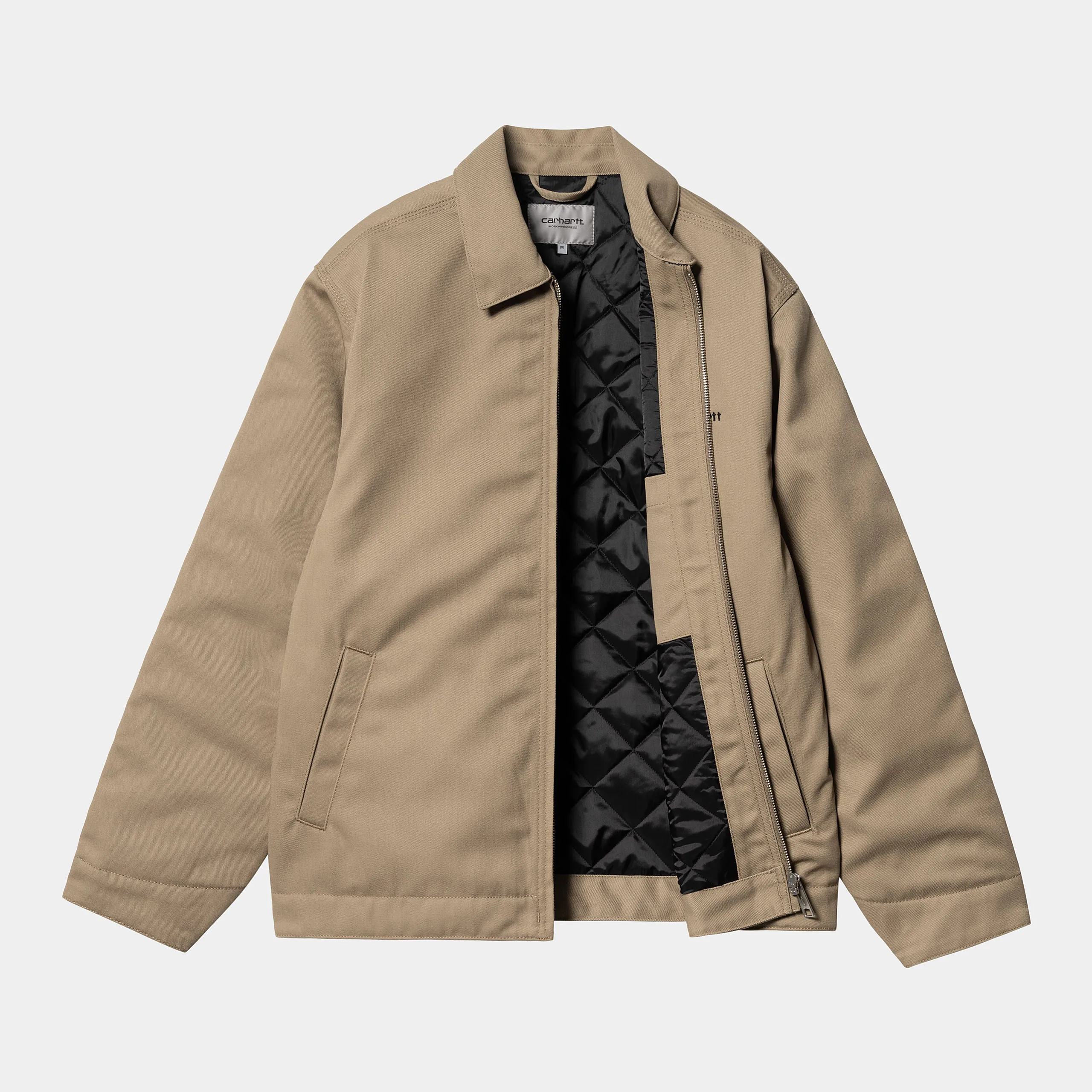 Carhartt WIP Mens Module Script Jacket - Leather / Black