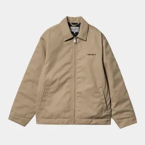 Carhartt WIP Mens Module Script Jacket - Leather / Black