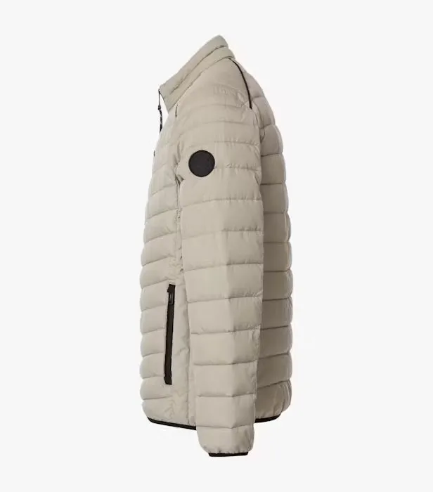 Casa Moda Quilted Casual Jacket - White Beige