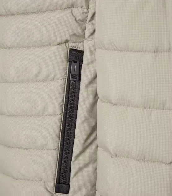 Casa Moda Quilted Casual Jacket - White Beige