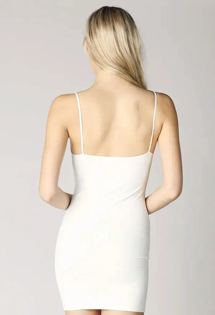 Catherine Dress Slip-White