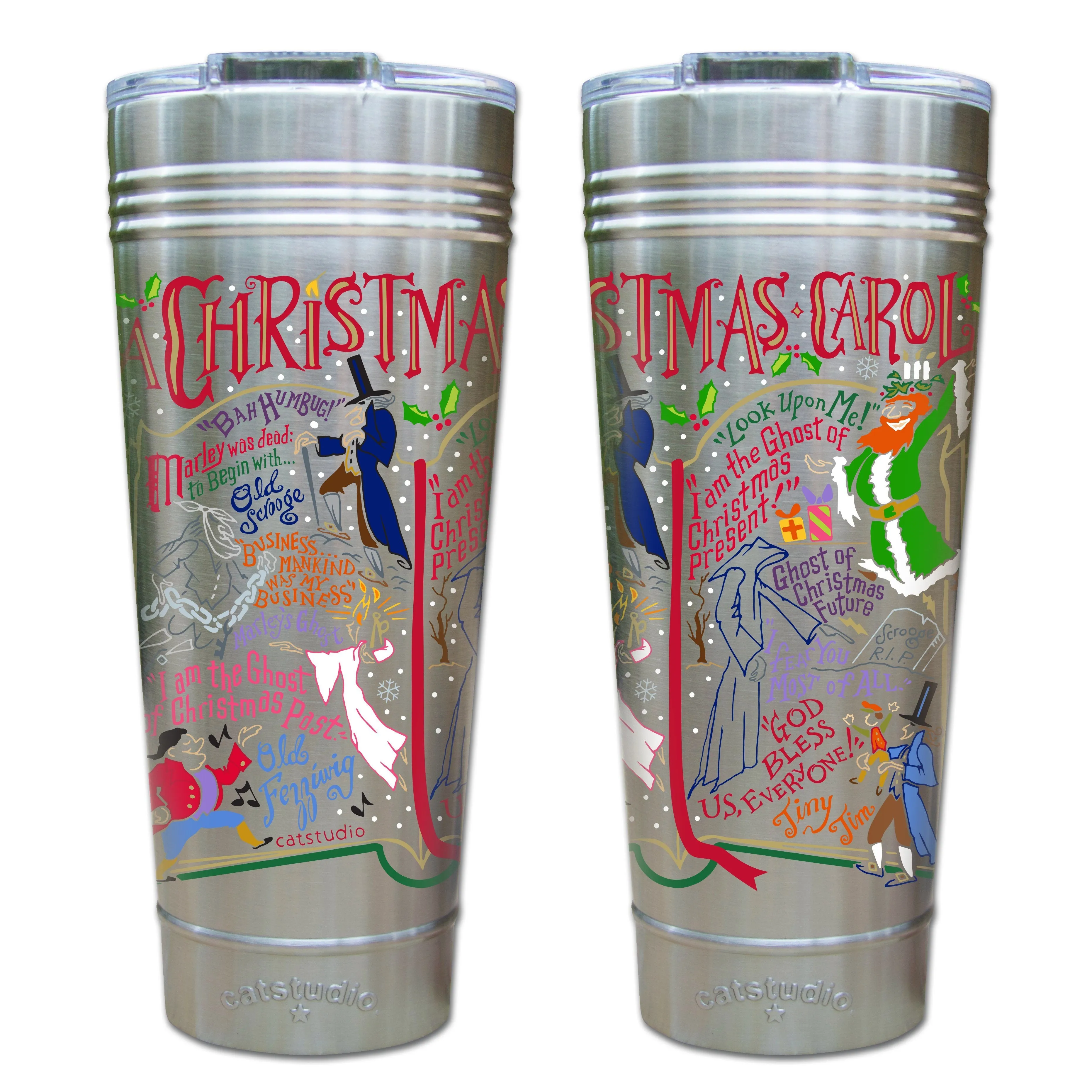 Christmas Carol Thermal Tumbler