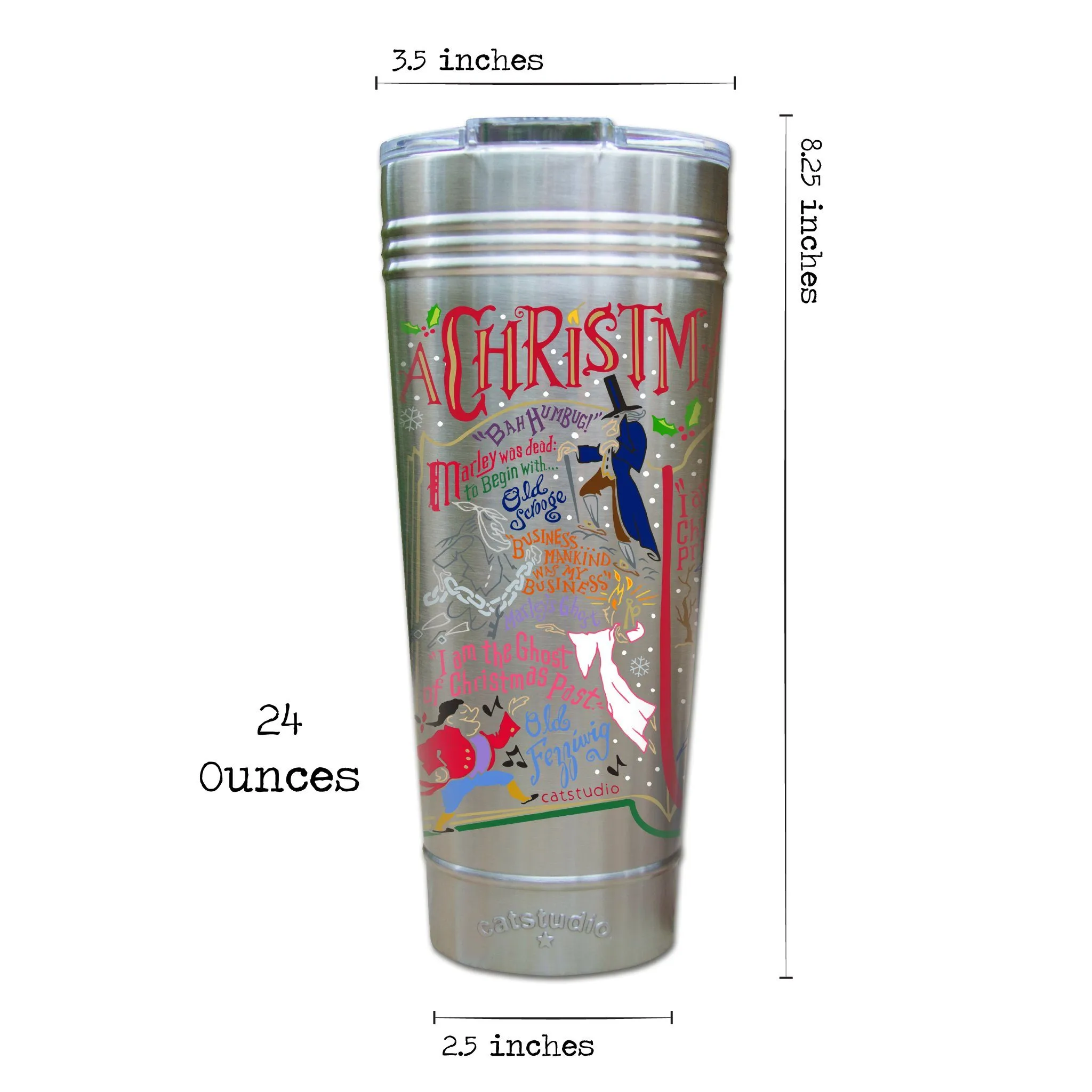 Christmas Carol Thermal Tumbler