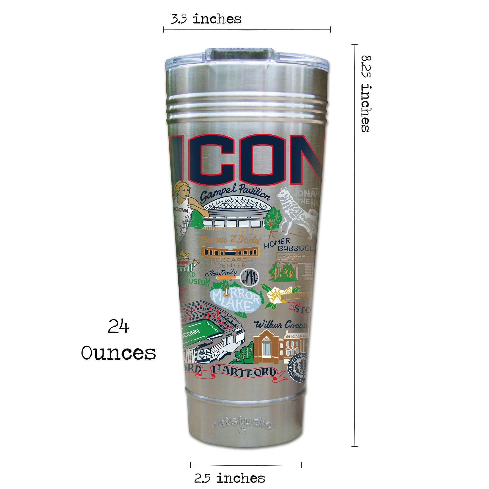 Connecticut, University of Collegiate Thermal Tumbler