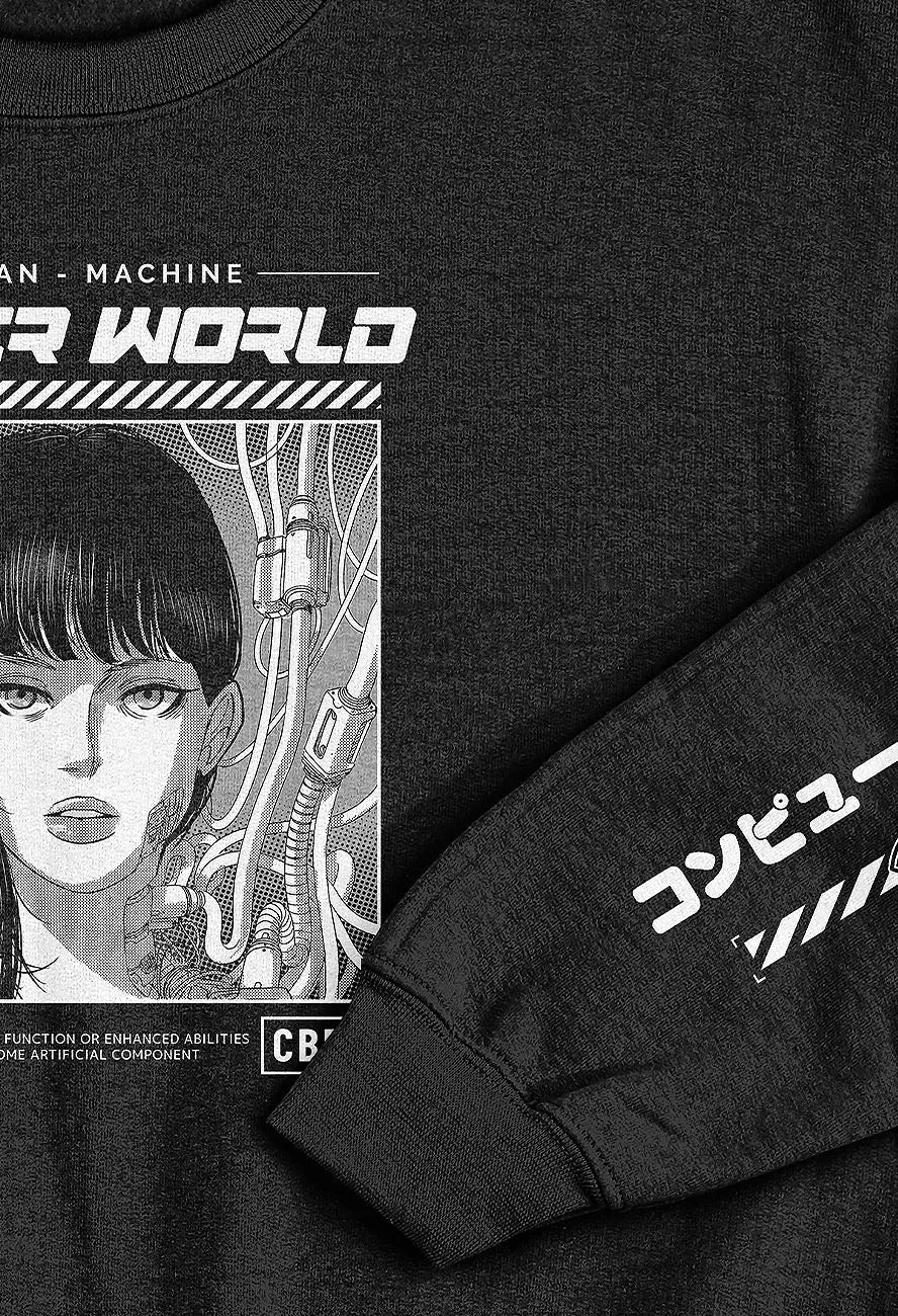 Cyber World Anime Sweatshirt