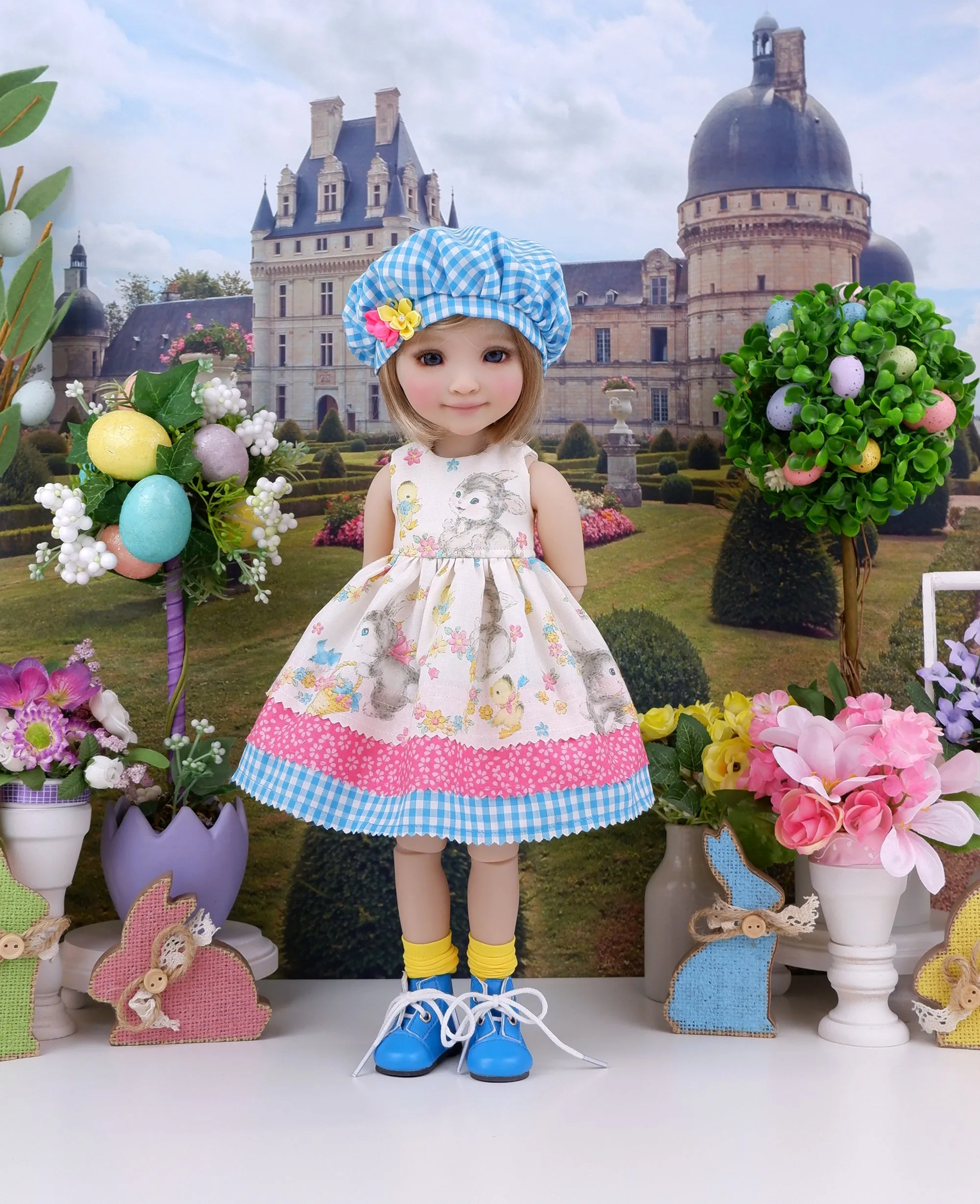 Easter Characters - dress with boots for Ruby Red Fashion Friends doll