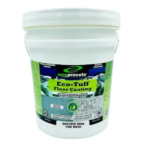 Eco-Tuff Non Skid Coating, Fine Mesh, Tint Base, 5 Gal