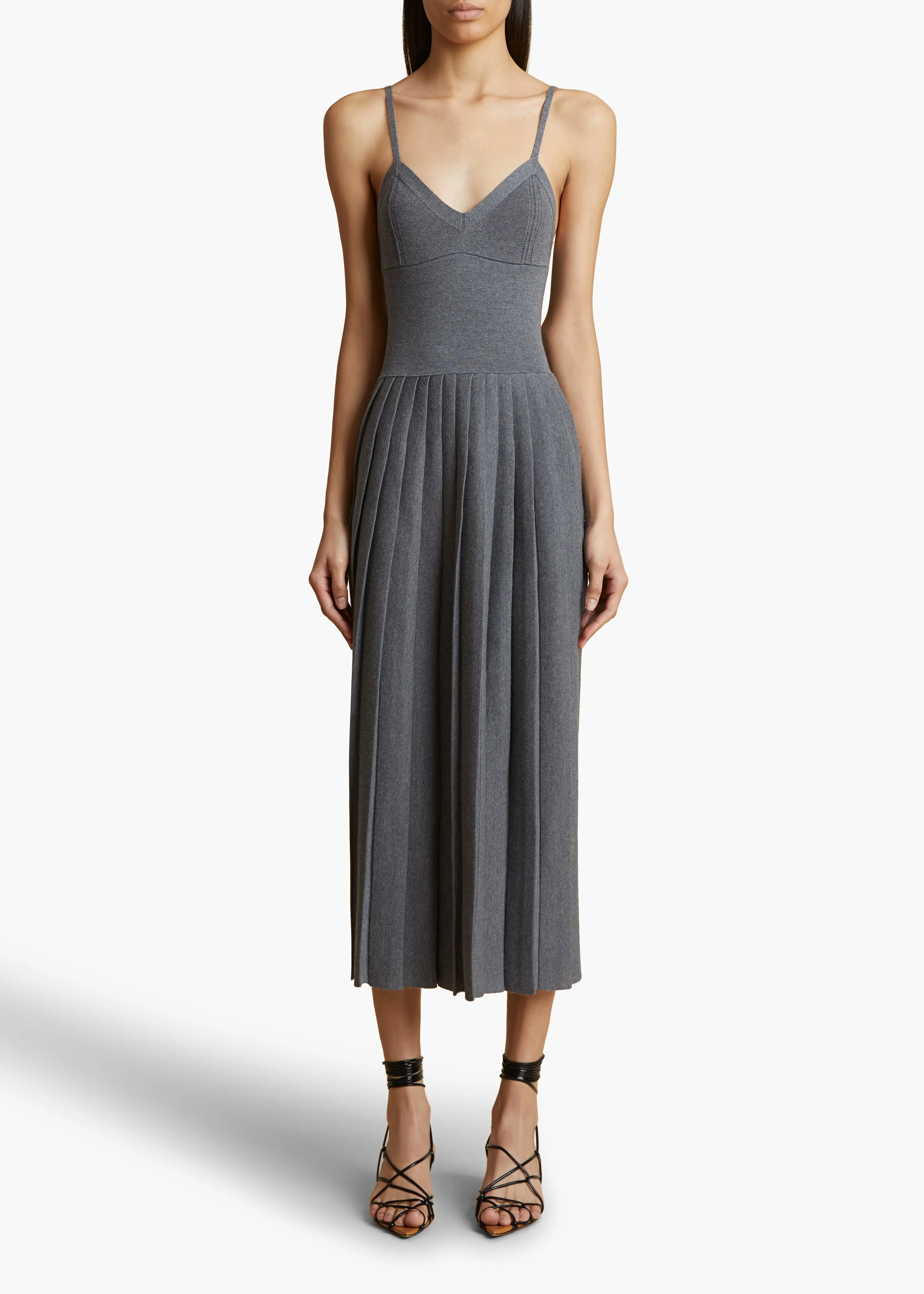 Elio Dress in Sterling