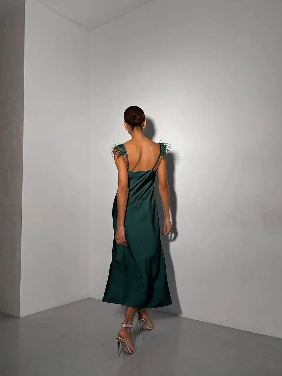 Emerald dress “Viata”